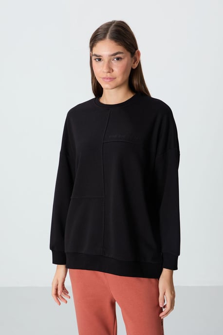 Übergroßer Rundhals-Sweatshirt - Image 4
