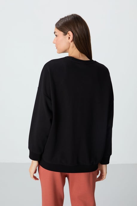 Übergroßer Rundhals-Sweatshirt - Image 5