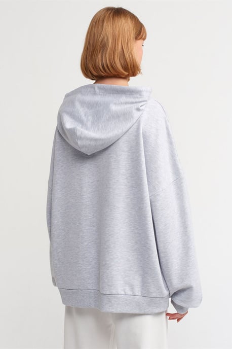 Übergrößen Baumwoll Kapuzenpullover - Image 2