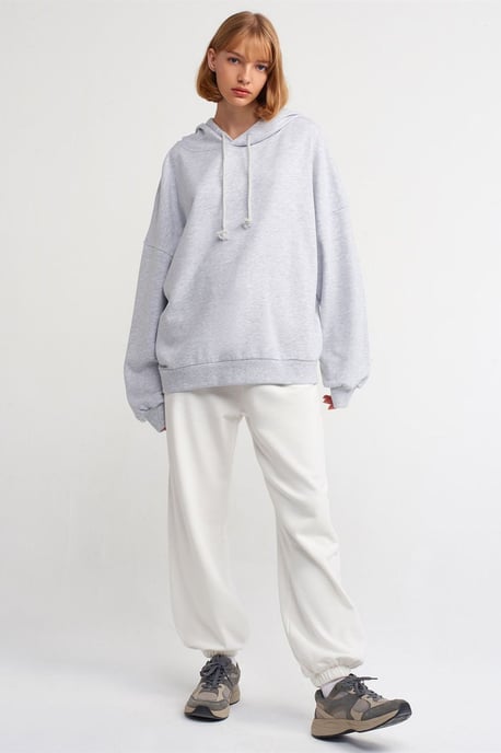 Übergrößen Baumwoll Kapuzenpullover - Image 3