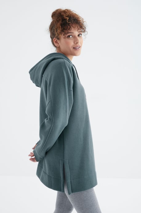 Übermaß Kapuzenpullover mit Tasche - Image 6