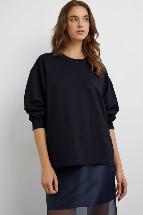 Marineblaues Sweatshirt - Image 2