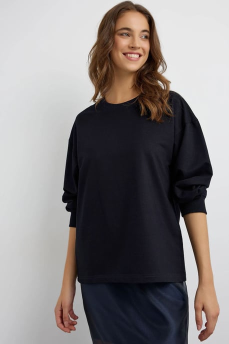 Marineblaues Sweatshirt - Image 3