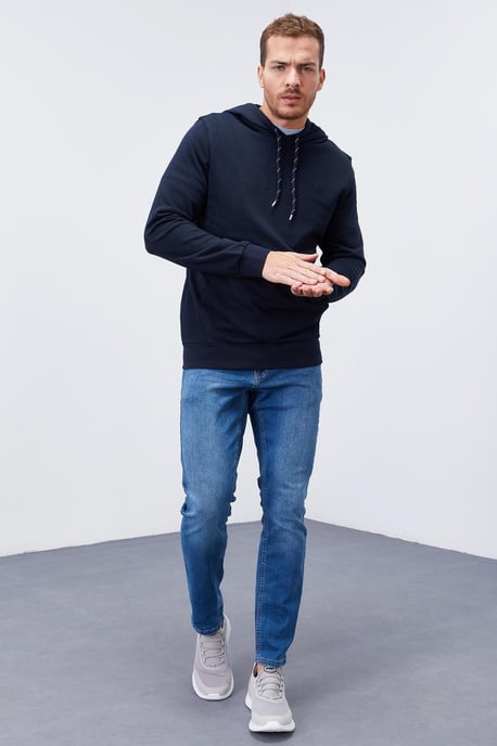 Herren Sweatshirt mit Kapuze und Tasche - Image 4