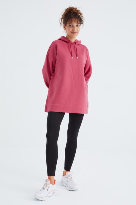 Übermaß Kapuzenpullover mit Tasche - Image 2