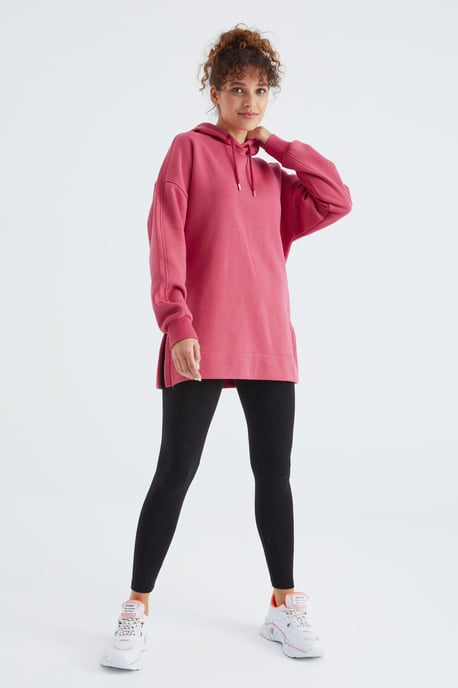 Übermaß Kapuzenpullover mit Tasche - Image 6