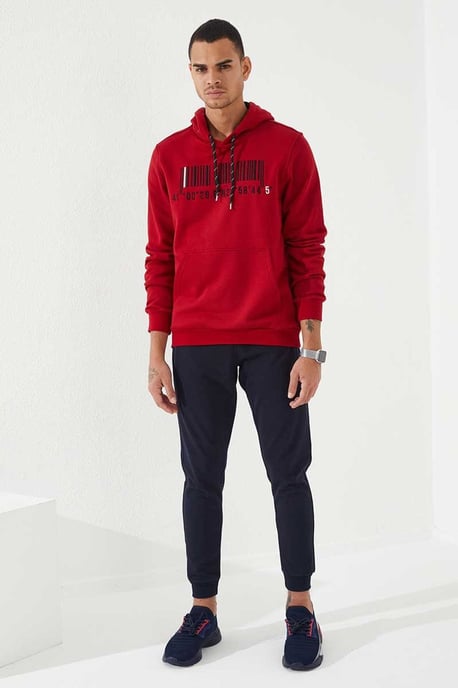 Bedrucktes Kapuzensweatshirt - Image 4