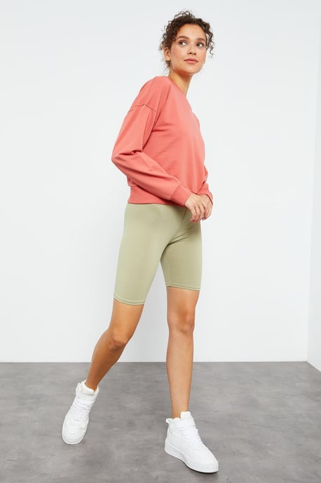 Damen Freizeit Crewneck Sweatshirt - Image 5