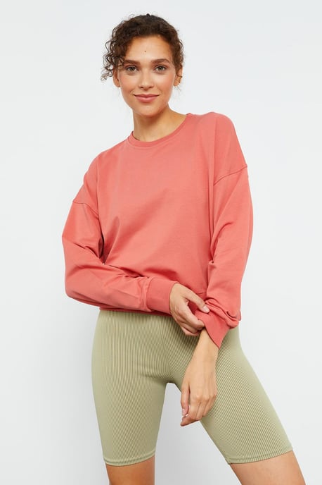 Damen Freizeit Crewneck Sweatshirt - Image 6