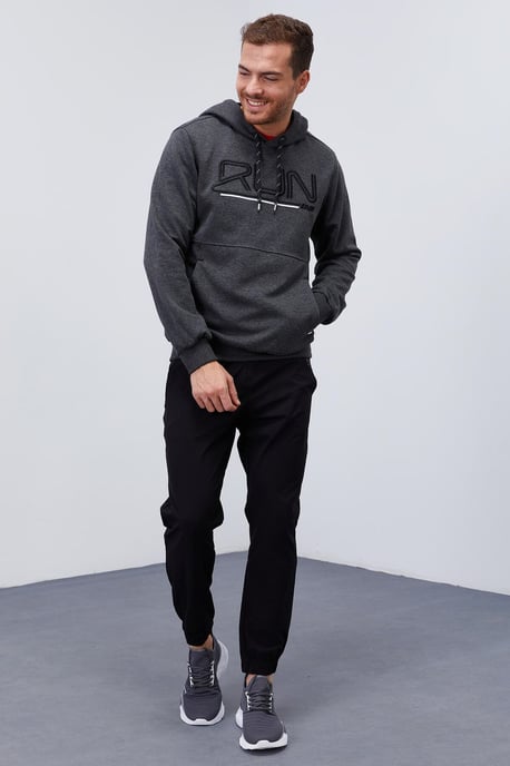 Herren Hoodie mit Logo-Druck - Image 2
