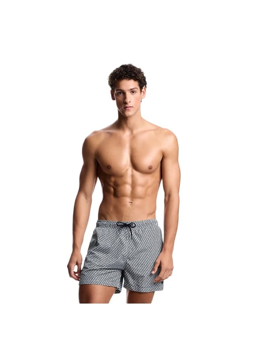 Emporio Armani Herren-Badeanzug mit gemischtem Muster (GA) - Image 1