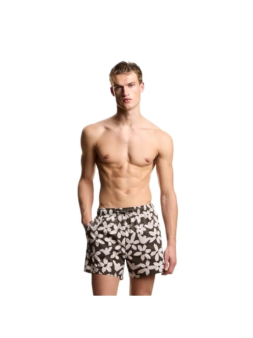 Emporio Armani Herren-Badeanzug mit Blumenmuster - Image 1