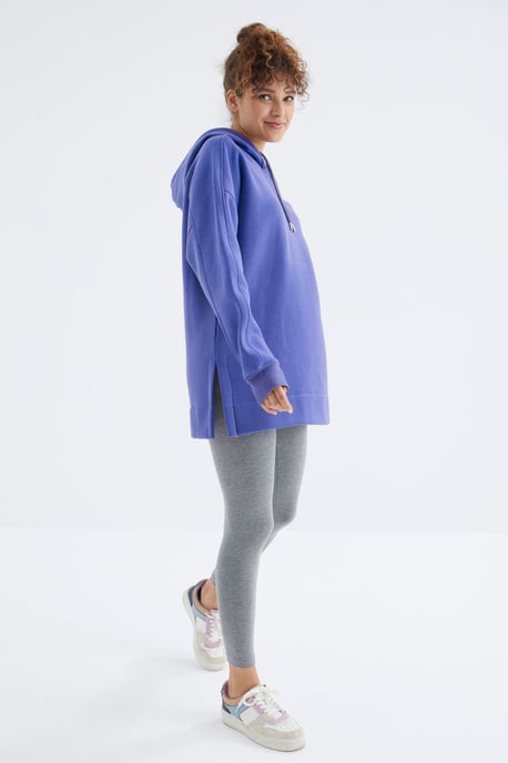 Übermaß Kapuzenpullover mit Tasche - Image 4