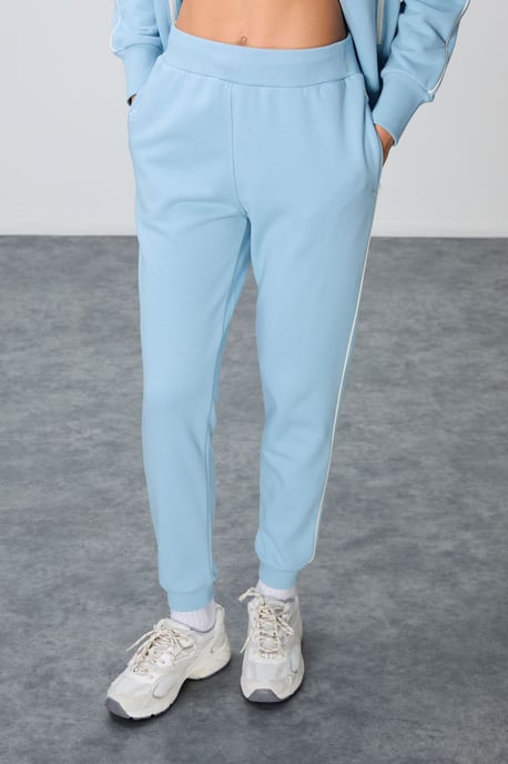 Oversized Sweatshirt mit Reißverschlusskragen und Jogginghose Set - Image 4