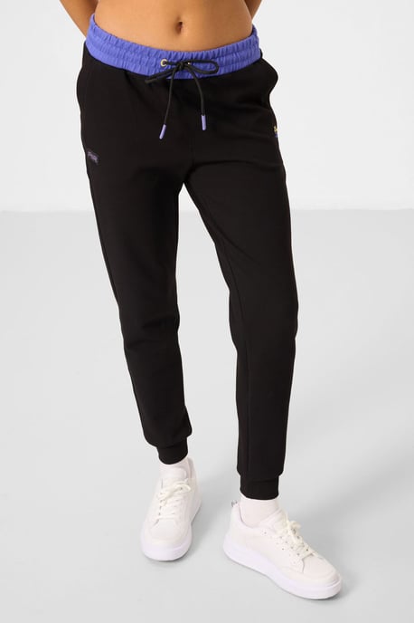 Farbblockiertes Kapuzen-Sweatshirt- und Hosen-Set - Image 3