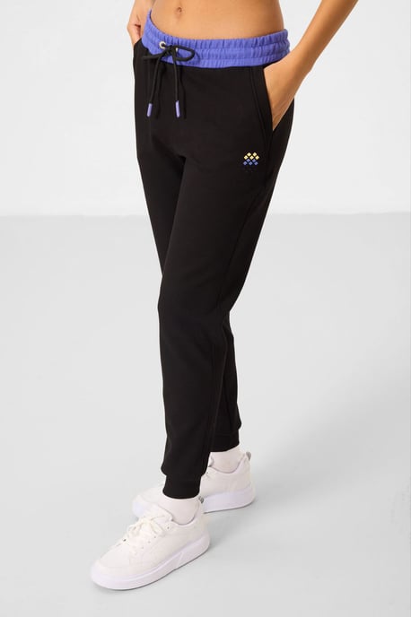 Farbblockiertes Kapuzen-Sweatshirt- und Hosen-Set - Image 6