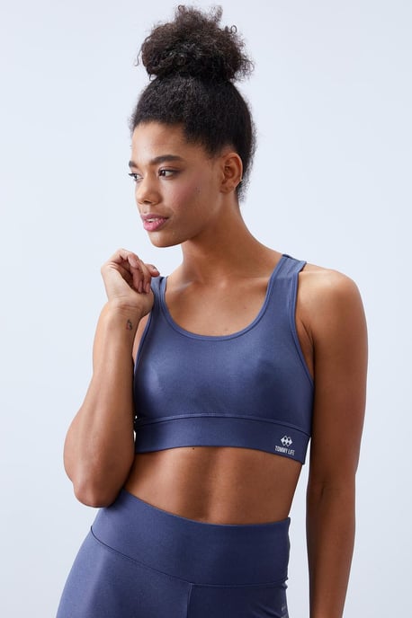 Ärmelloses Aktiveset mit Hochtaillierten Leggings - Image 2