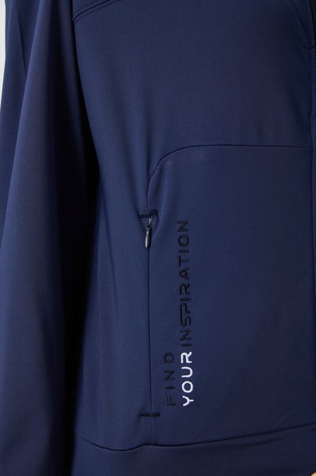 Damen Kapuzen-Zip Sweatshirt und Hose Set - Image 4