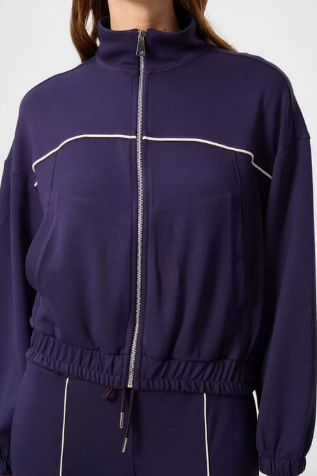 Übergroßes Zip-Kragen Trainingsanzug-Set - Image 6