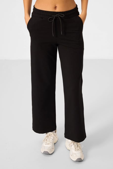 Damen Sweatshirt und weite Hose Set aus Baumwollmischung - Image 2