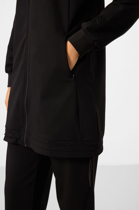 Damen Sweatshirt und weite Hose Set aus Baumwollmischung - Image 4