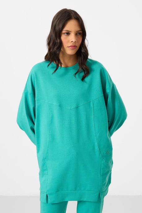 Übergrößen-Fleece-Sweatshirt- und Hosen-Set - Image 6