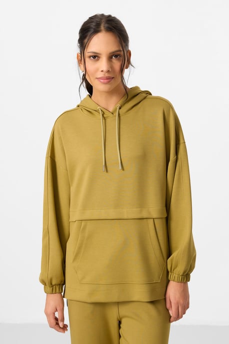 Oversized Kapuzenpullover- und weite Hosen-Set - Image 4