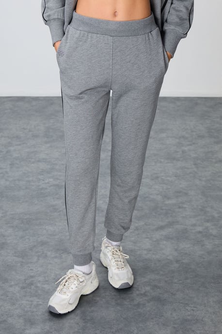 Oversized Zip-Kragen Sweatshirt und Pant Set - Image 4
