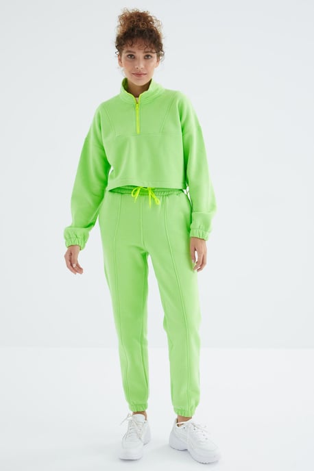 Übergroßer Fleece-Sweatshirt- und Hosenanzug - Image 5