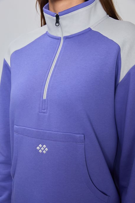 Fleece-Trainingsanzug-Set mit Farbblocking - Image 4