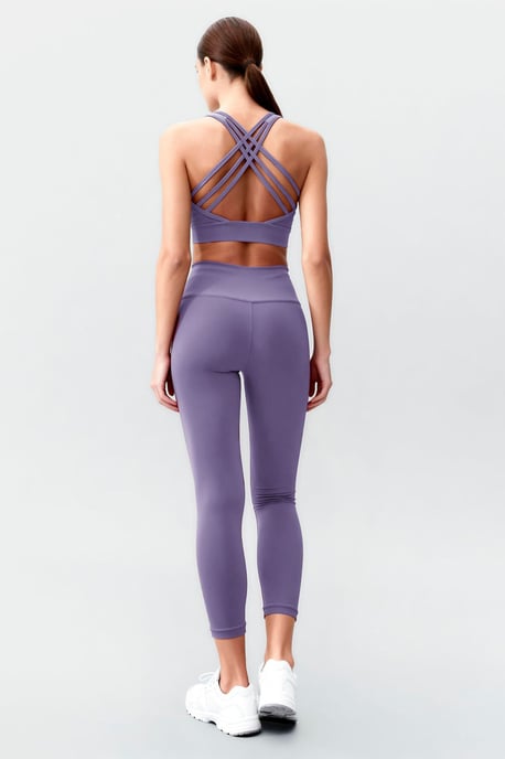 Ärmelloses Sport-Set mit Leggings - Image 2