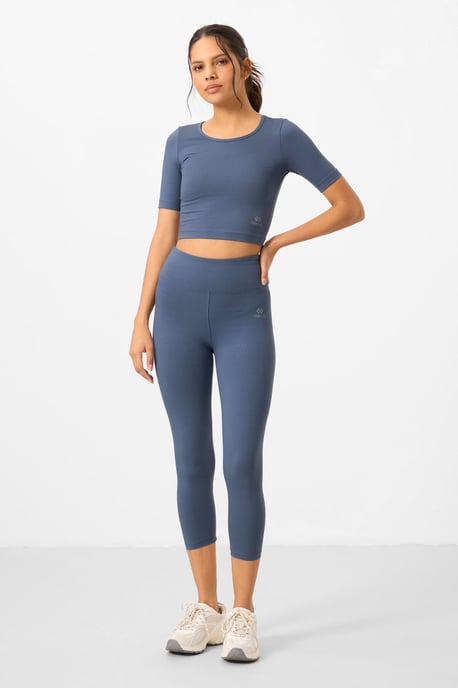 Damen Baumwolle Slim-Fit Aktiv Set - Image 4