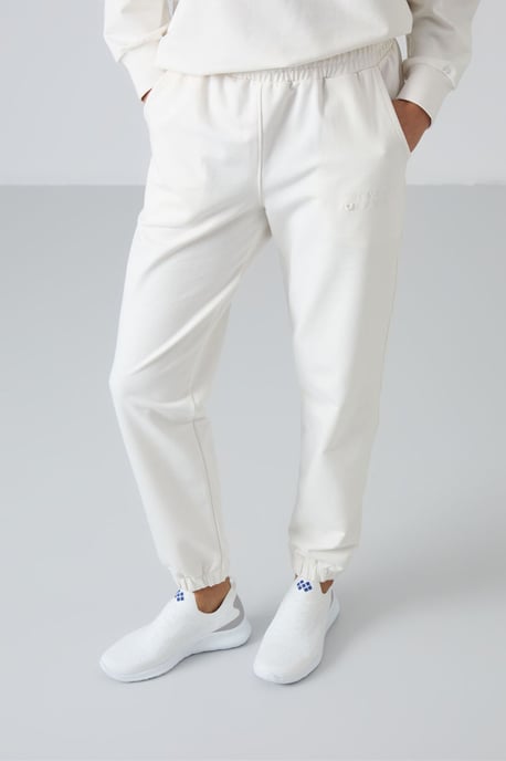 Oversized Sweatshirt und Hose mit elastischem Bund Set - Image 3