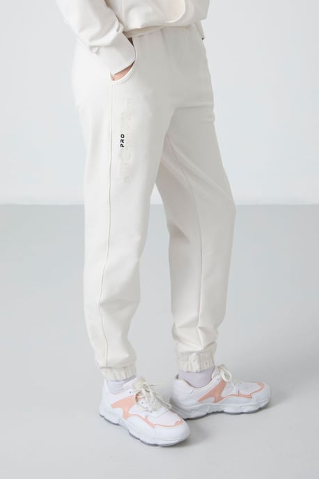 Übergroßes Kapuzen-Sweatshirt- und Hosen-Set - Image 6