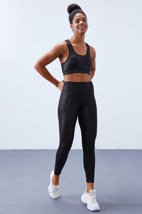 Ärmelloses Aktiveset mit Hochtaillierten Leggings - Image 3