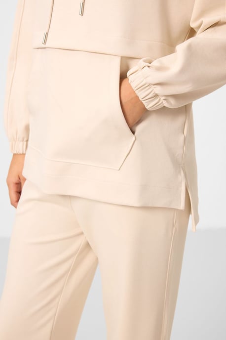 Übergrößen Kapuzenpullover und Hose mit weitem Bein Set - Image 5