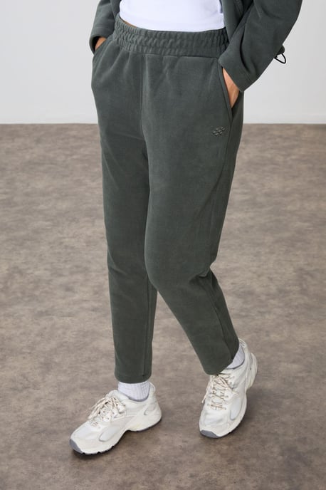 Oversized Kapuzenpullover mit Reißverschluss und Jogginganzug-Set - Image 3