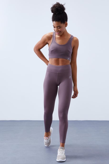 Ärmelloses Aktiveset mit Hochtaillierten Leggings - Image 5