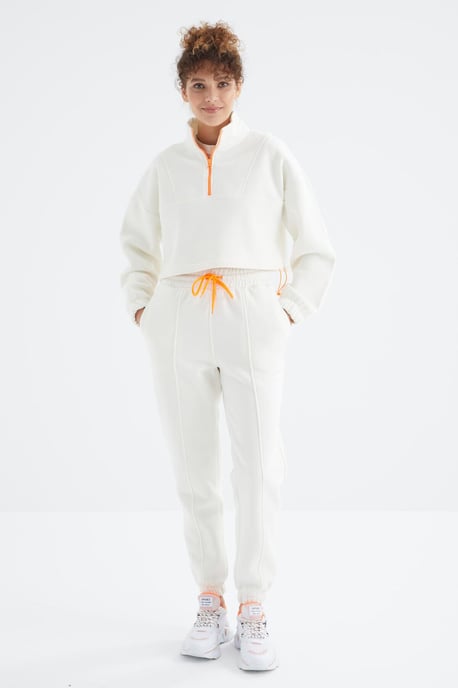 Oversized Fleece Sweatshirt und Hose Set - Image 5