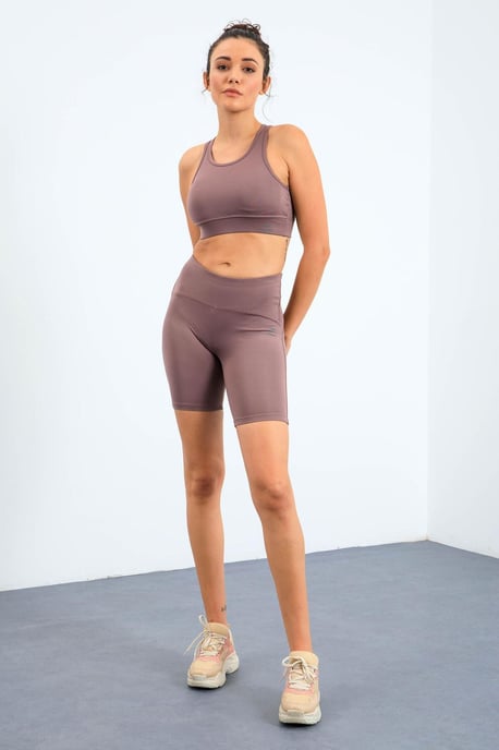 Ärmelloses Slim-Fit Aktives Set mit Shorts - Image 2