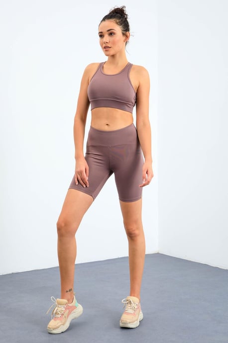 Ärmelloses Slim-Fit Aktives Set mit Shorts - Image 5