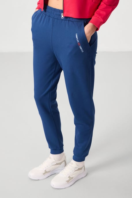 Oversized Kapuzenzip-Sweatshirt und Hosen-Set - Image 2