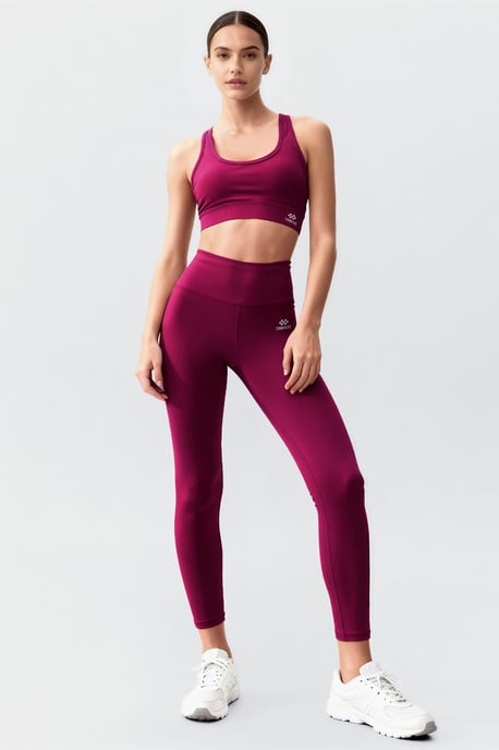 Ärmelloses Sportset mit Leggings - Image 2