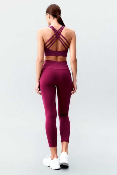 Ärmelloses Sportset mit Leggings - Image 6