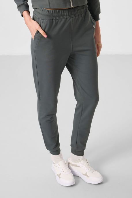 Übergroßes Kapuzen-Zip-Sweatshirt und Hosen-Set - Image 3