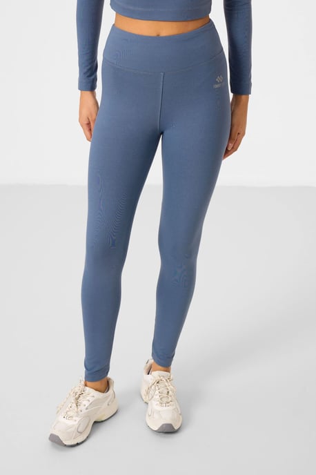 Baumwolle-Elasthan-Crop-T-Shirt und Leggings-Set - Image 5