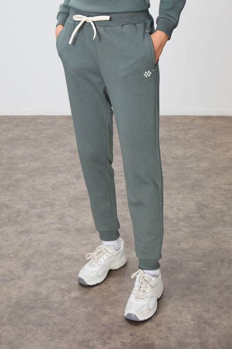 Übergrößen Sweatshirt- und Hosen-Set aus Baumwolle-Polyester-Mischung - Image 3