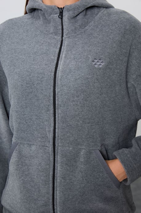 Übergroßer Kapuzenzipper-Trainingsanzug - Image 6
