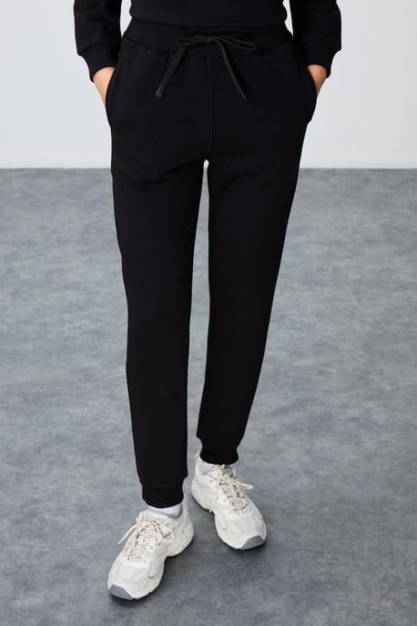 Oversized Sweatshirt- und Hose-Set aus Baumwolle-Polyester - Image 3