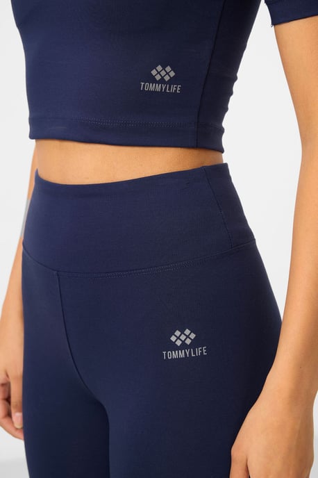 Damen Baumwoll Slim-Fit Aktives Set - Image 2